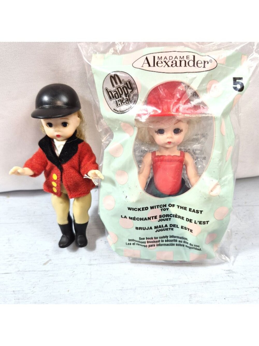 Madame Alexander McDonalds Happy Meal Dolls Wicked Witch & Equestrian Vintage